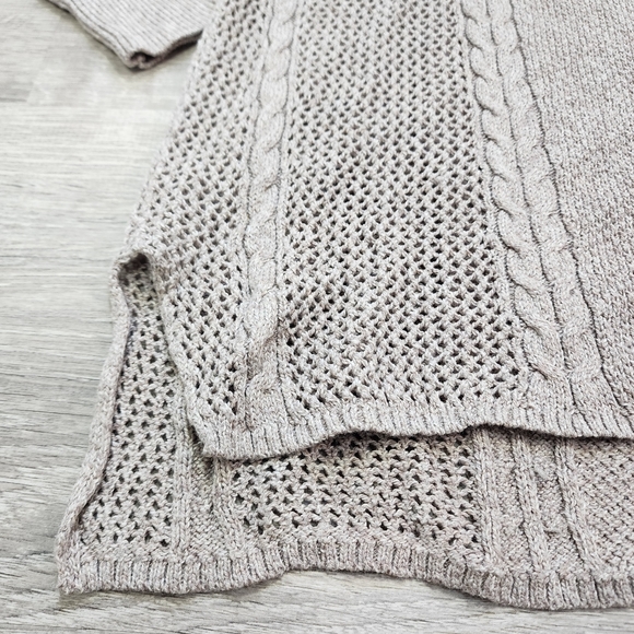 AMERICAN EAGLE OUTFITTERS Brown Knitted Pullover Sweater Medium - Picture 3 of 12